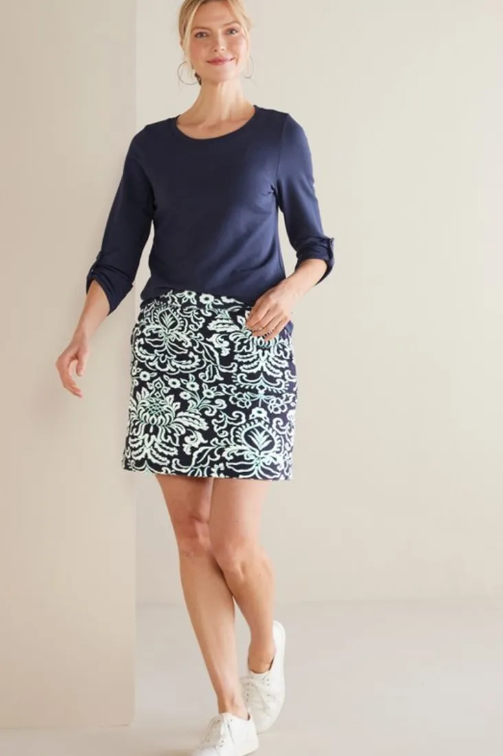 fina_french_terry_skort_2.webp New Soft Surroundings Fina French Terry Skort JaipurScarf