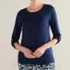 Fashion Soft Surroundings Fina French Terry Tee