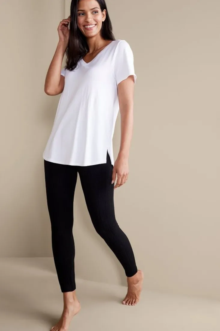 Online Soft Surroundings Fleece Lined Leggings