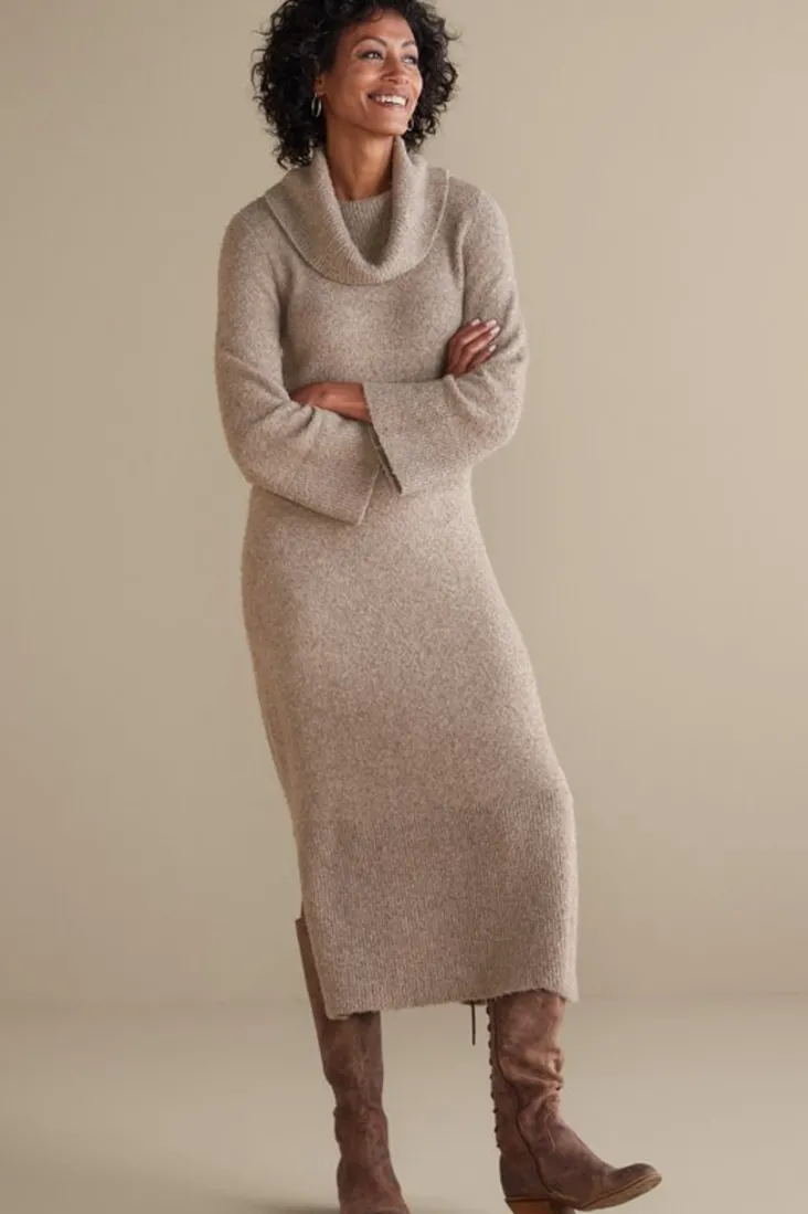 frances_dress_2.webp Discount Soft Surroundings Frances Dress LightBrown