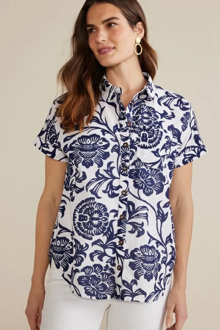 Flash Sale Soft Surroundings Gia Top FijiFloral