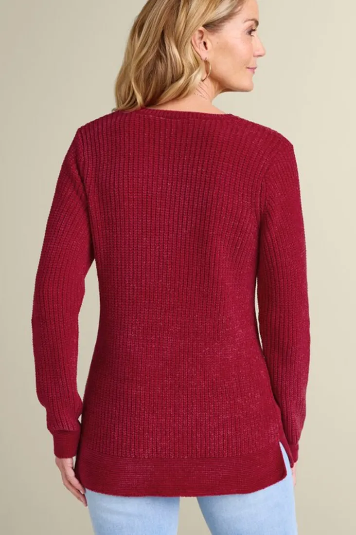 gwendolyn_chenille_sweater_11.webp Clearance Soft Surroundings Gwendolyn Chenille Sweater
