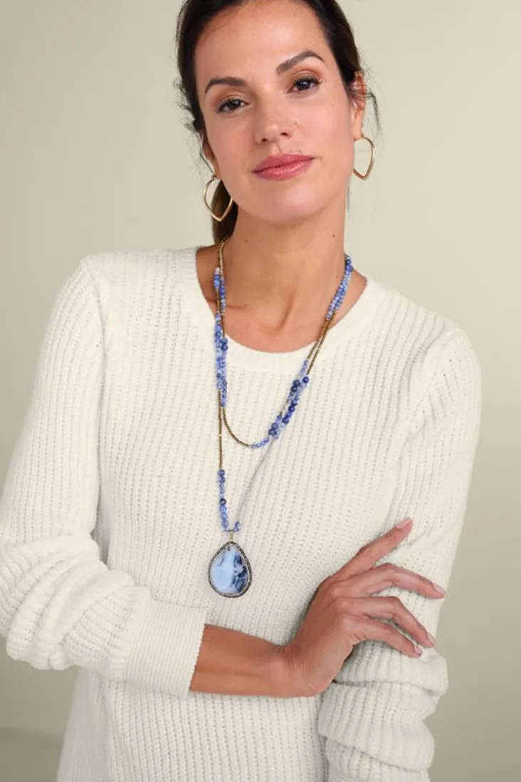gwendolyn_chenille_sweater_7.webp Clearance Soft Surroundings Gwendolyn Chenille Sweater