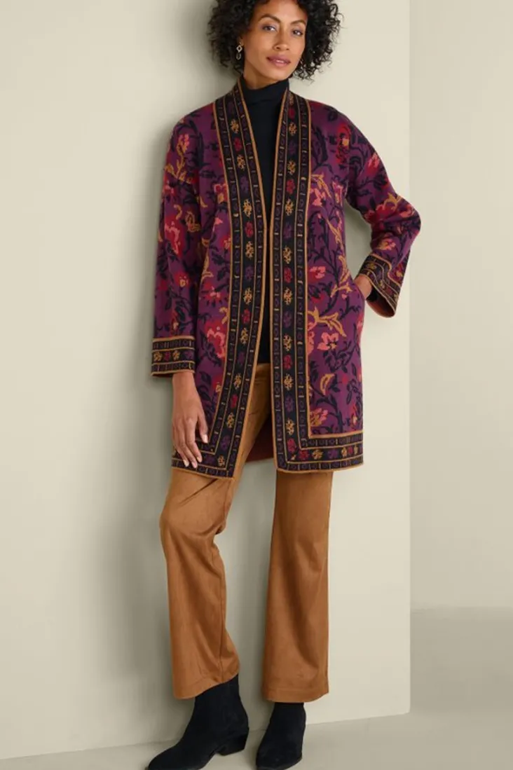 haven_jacquard_cardigan_2.webp Sale Soft Surroundings Haven Jacquard Cardigan WinterGardenJacquard