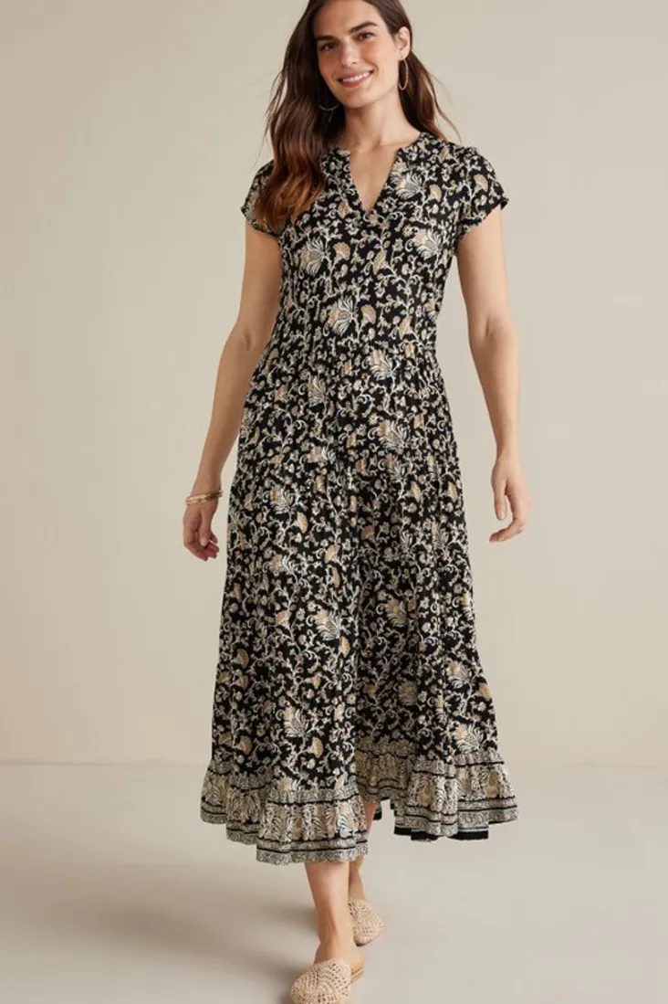 hollis_midi_dress_0.webp Cheap Soft Surroundings Hollis Midi Dress LisbonFloralNeutral