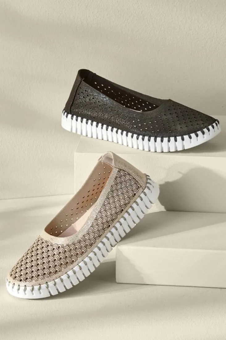 Fashion Soft Surroundings Ilse Jacobsen Tulip Flats