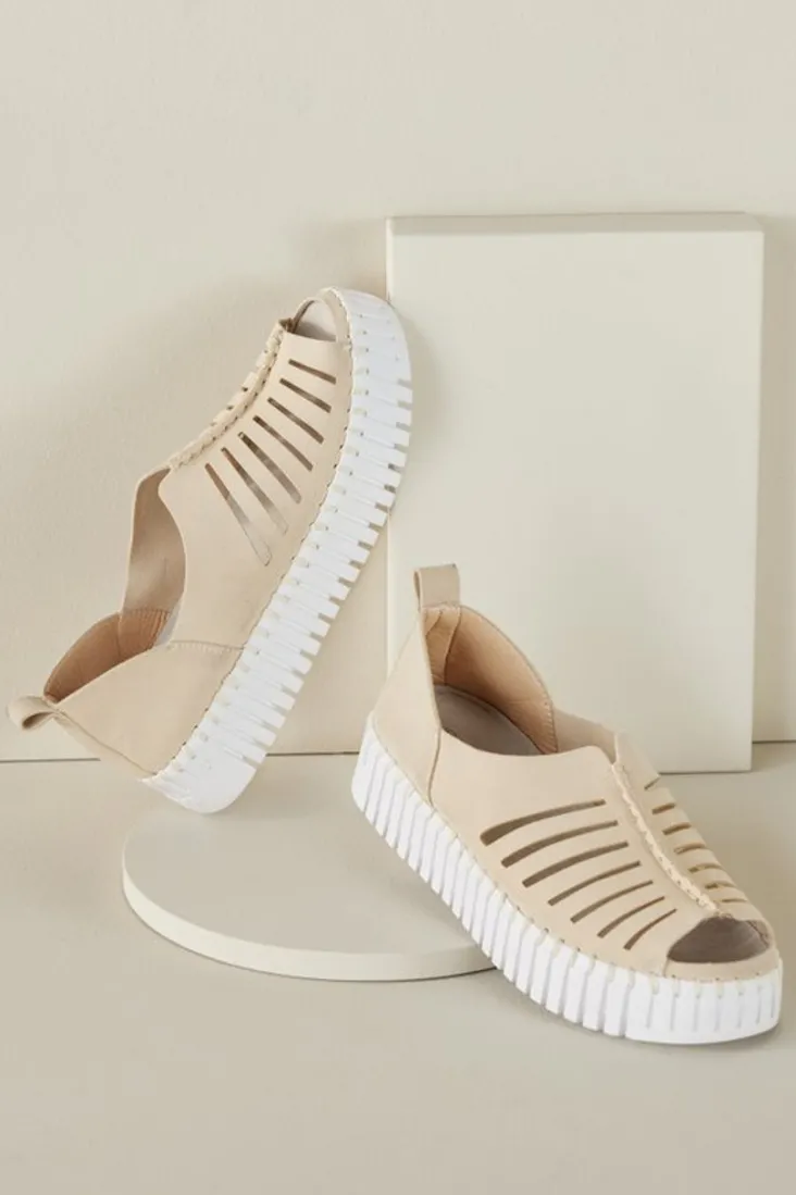 Outlet Soft Surroundings Ilse Jacobsen Tulip Open Sneaker