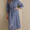 Clearance Soft Surroundings Irina Dress NightshadowBlue