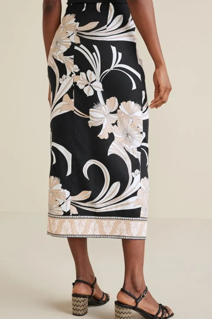 isla_stretch_linen_midi_skirt_4.webp Online Soft Surroundings Isla Stretch Linen Midi Skirt GoldenBotanicals