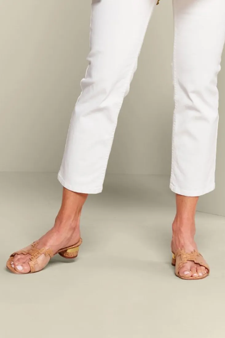 j_renee_amorra_mesh_slide_2.webp Best Sale Soft Surroundings J. Renee Amorra Mesh Slide Cork/Gold