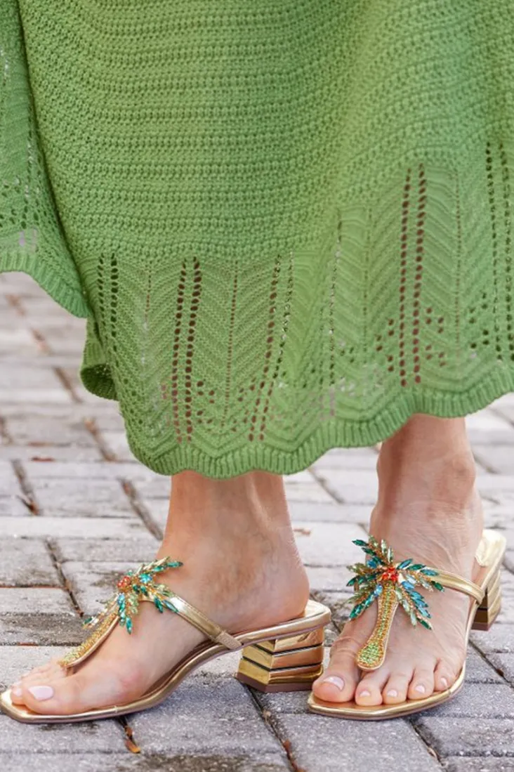 j_renee_palmy_slide_sandal_1.webp Hot Soft Surroundings J. Renee Palmy Slide Sandal Gold/Multi