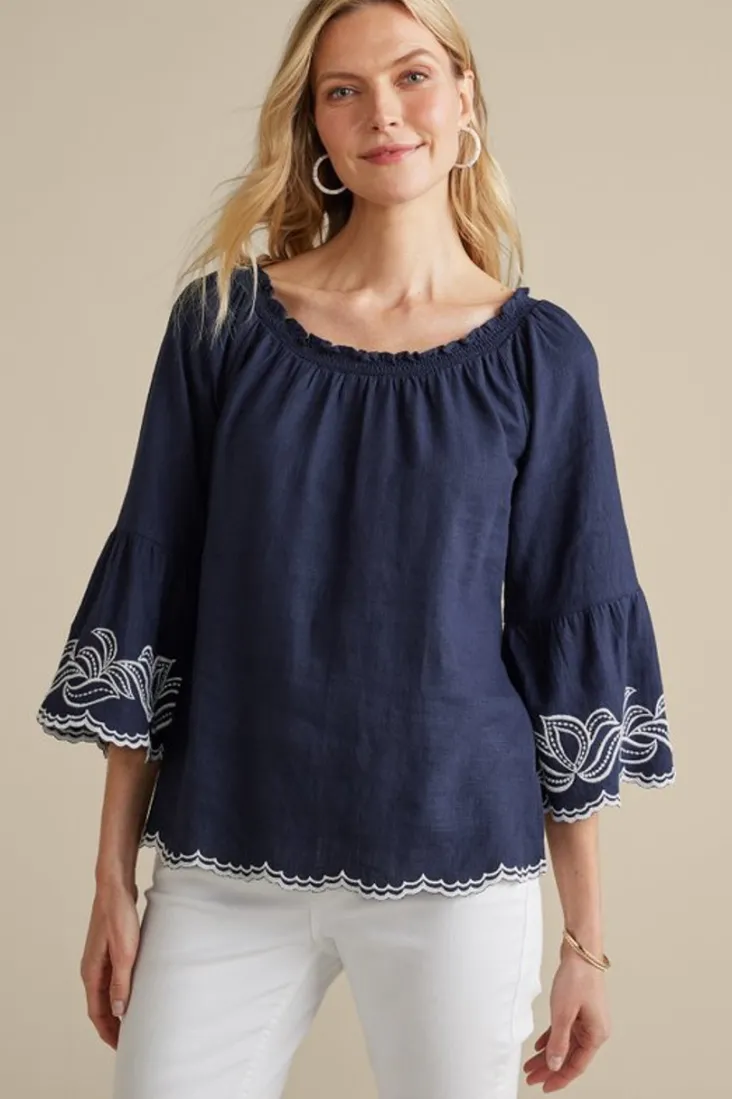 josey_top_6.webp Best Soft Surroundings Josey Top Navy