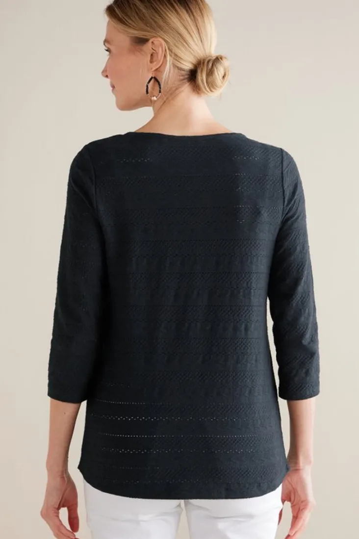 jude_textured_top_3.webp Flash Sale Soft Surroundings Jude Textured Top Black