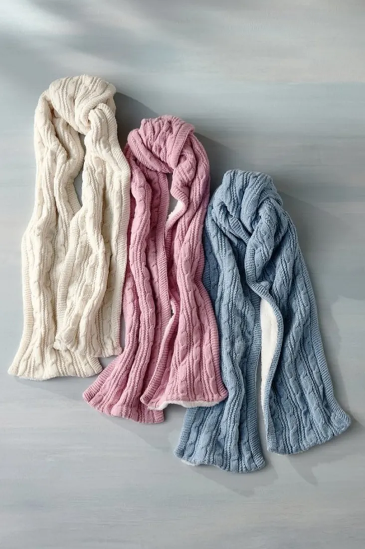 New Soft Surroundings Jules Chenille Scarf