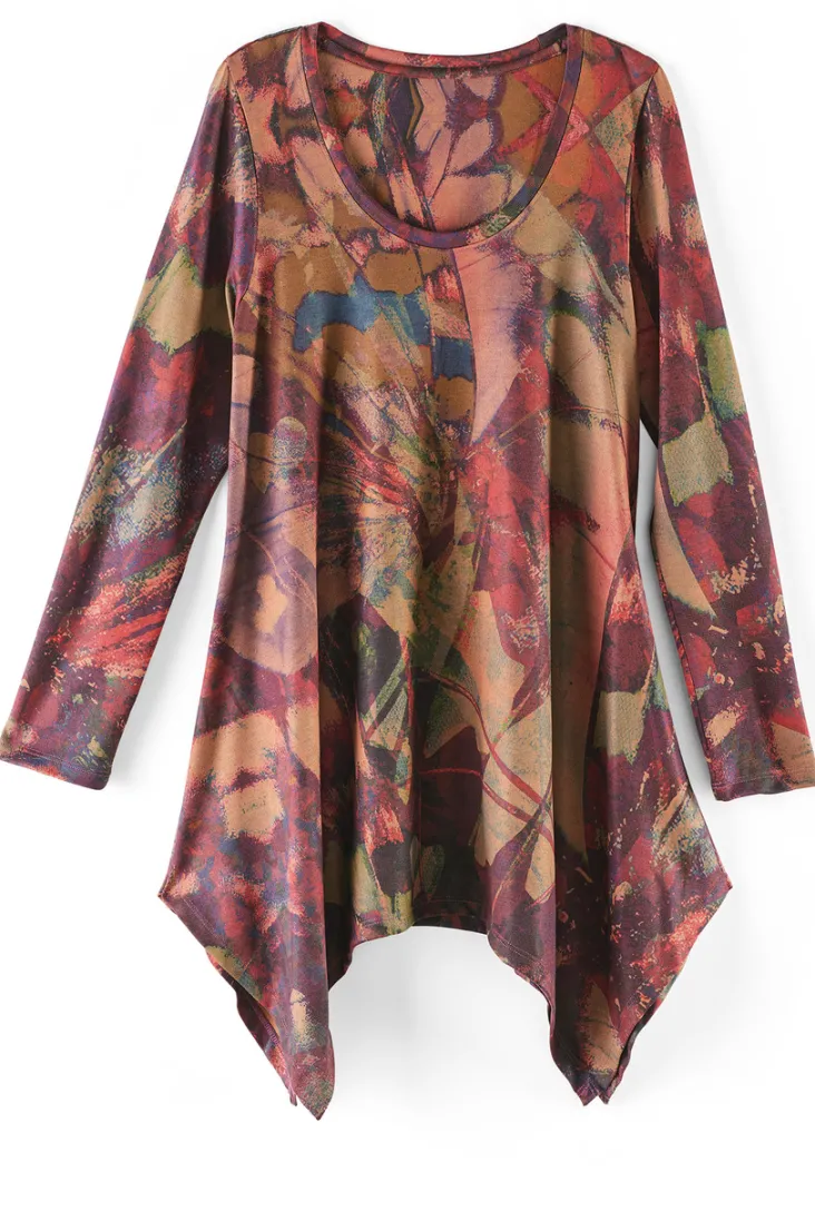 julia_top_1.webp Sale Soft Surroundings Julia Top ButterflyMulti