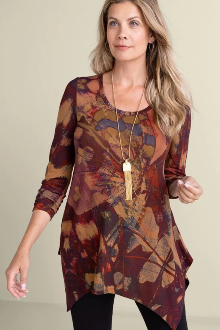 julia_top_6.webp Sale Soft Surroundings Julia Top ButterflyMulti
