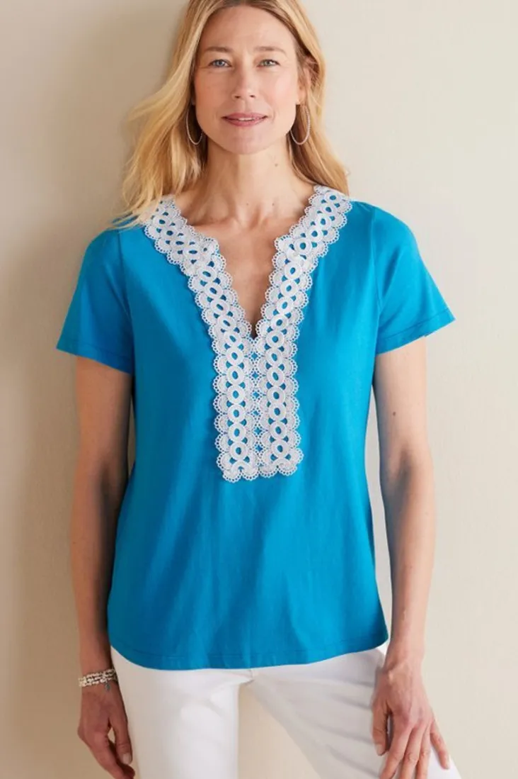 kaitlyn_embellished_knit_tee_0.webp Hot Soft Surroundings Kaitlyn Embellished Knit Tee SwedishBlue