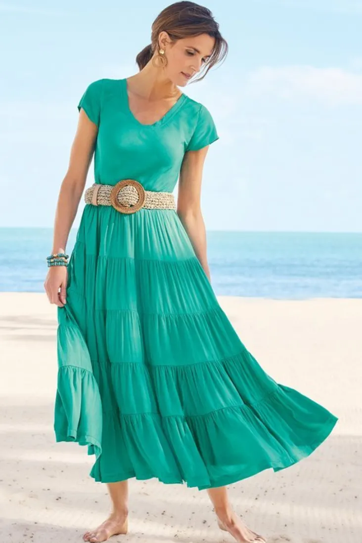 kara_dress_33.webp Outlet Soft Surroundings Kara Dress FieryTealJacobean