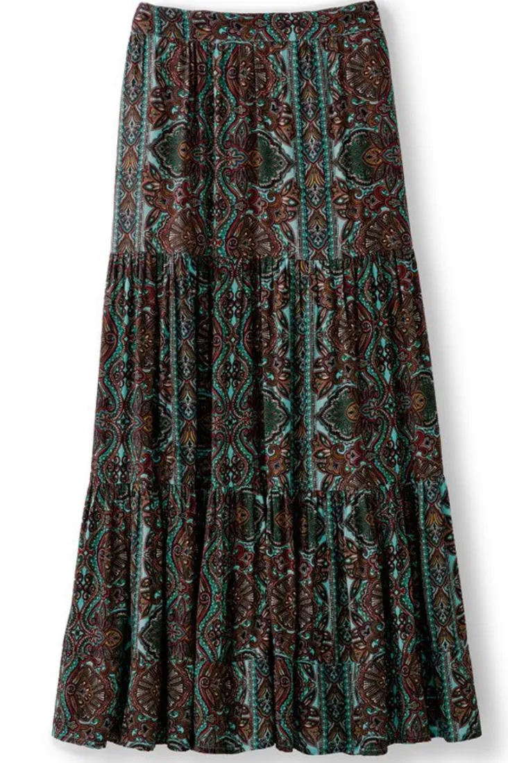 Best Sale Soft Surroundings Kara Skirt HarvestScarf
