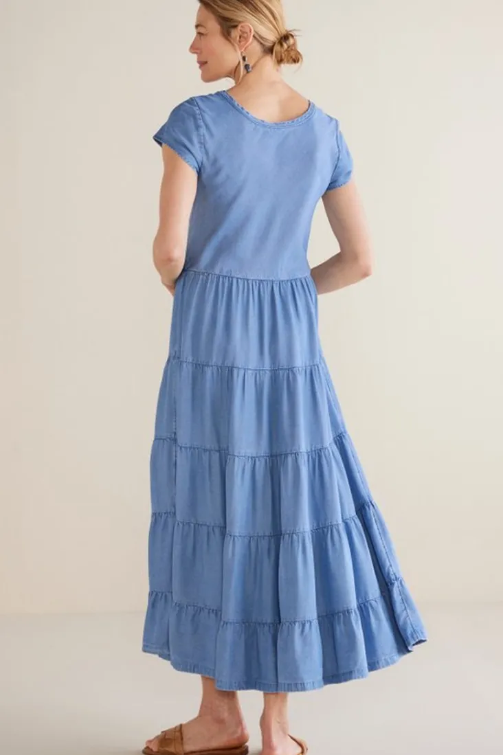 kara_tencel_dress_4.webp Flash Sale Soft Surroundings Kara Tencel™ Dress MediumIndigo