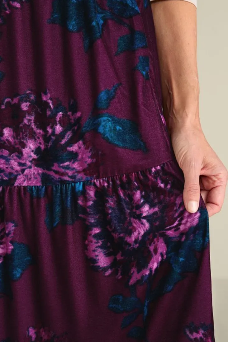 kara_velvet_skirt_6.webp Sale Soft Surroundings Kara Velvet Skirt BordeauxBloom
