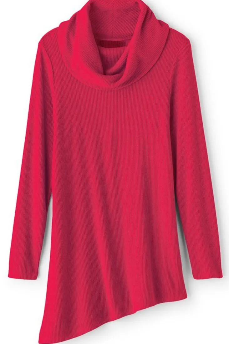 kayla_rib_knit_cowl_neck_tunic_2.webp Cheap Soft Surroundings Kayla Rib Knit Cowl Neck Tunic
