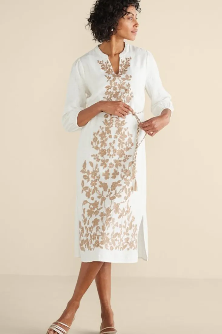 kimora_embroidered_midi_dress_2.webp Store Soft Surroundings Kimora Embroidered Midi Dress IvoryPearl
