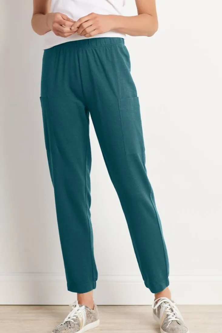 lanai_lounge_pants_15.webp Clearance Soft Surroundings Lanai Lounge Pants BayLeaf