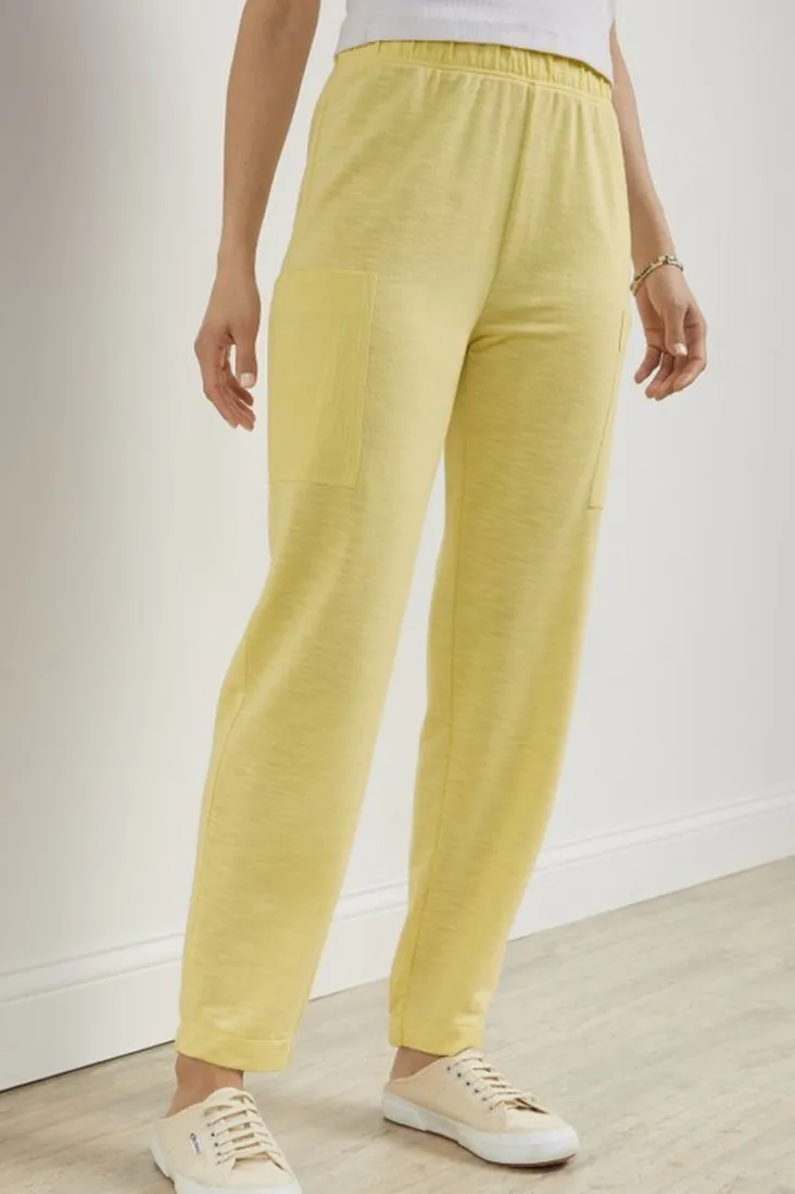 lanai_lounge_pants_7.webp Clearance Soft Surroundings Lanai Lounge Pants BayLeaf