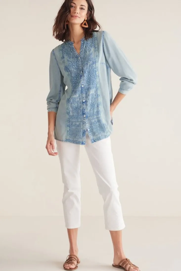 las_olas_shirt_2.webp Cheap Soft Surroundings Las Olas Shirt LightBlue