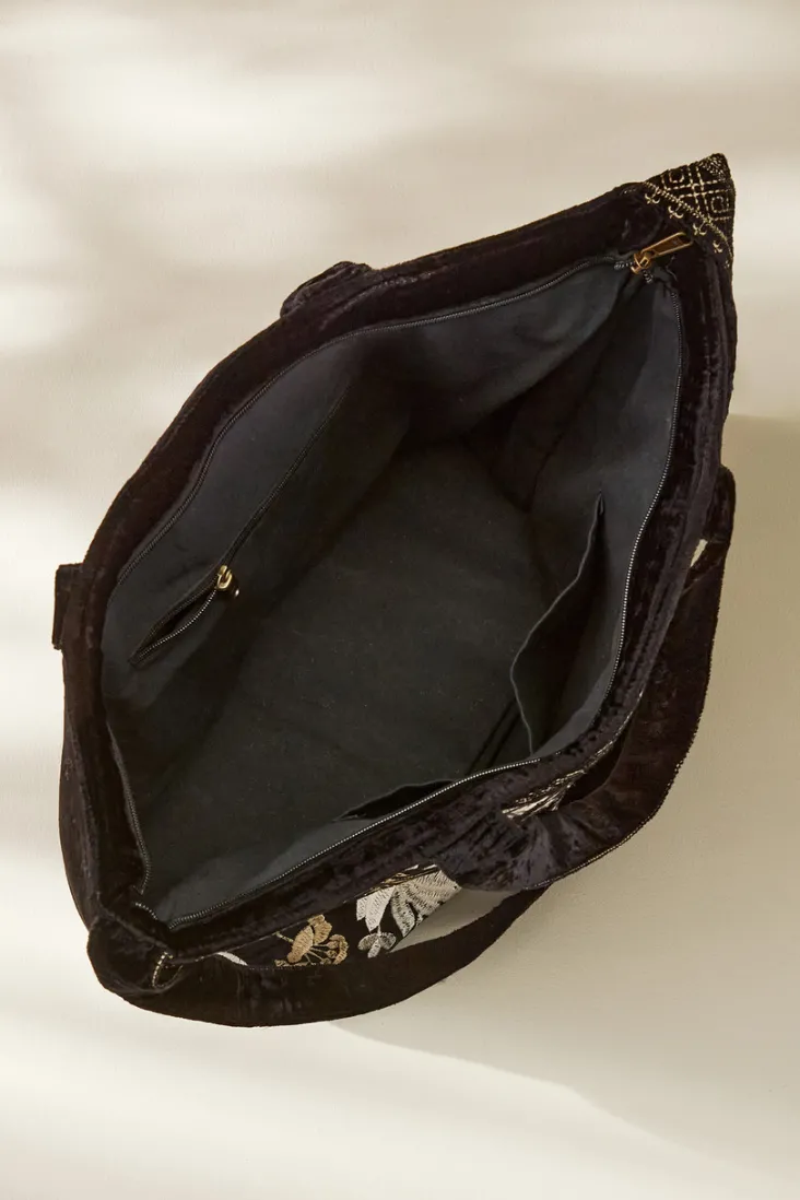 lenora_embroidered_tote_1.webp Cheap Soft Surroundings Lenora Embroidered Tote Black