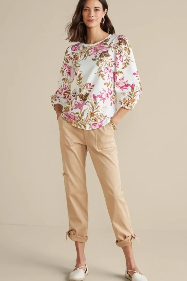 lesley_printed_top_2.webp Best Soft Surroundings Lesley Printed Top PainterlyPeonyFlowers