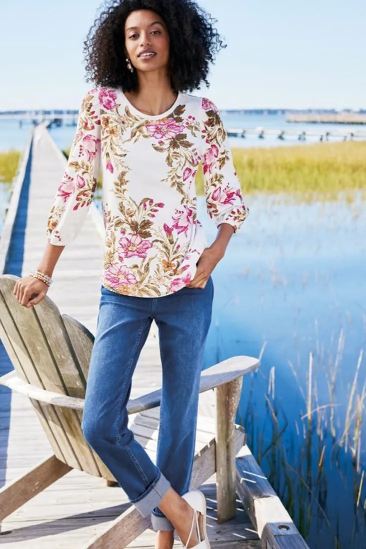 lesley_printed_top_4.webp Best Soft Surroundings Lesley Printed Top PainterlyPeonyFlowers