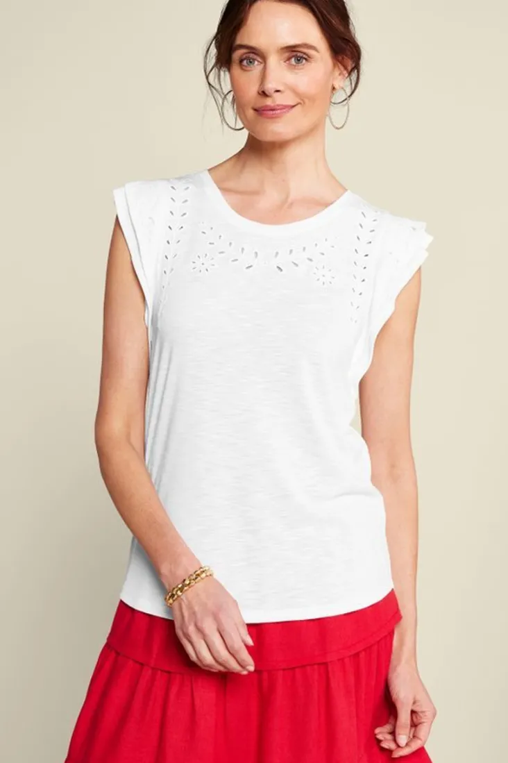 Cheap Soft Surroundings Libby Tee TealBlue