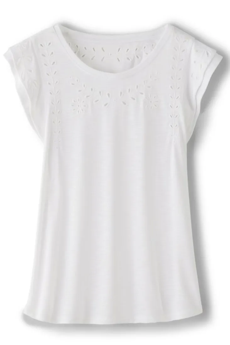 Cheap Soft Surroundings Libby Tee TealBlue