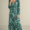 Cheap Soft Surroundings Lilibet Knit Maxi Dress AutumnVines