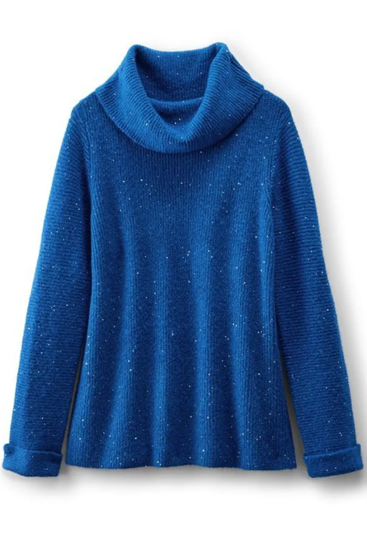 Best Sale Soft Surroundings Linley Sequin Sweater