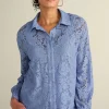 Cheap Soft Surroundings Lisa Lace Button Front