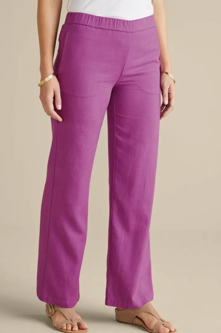 Best Soft Surroundings Lizette Wide-Leg Pant