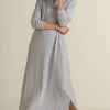 New Soft Surroundings Loungy Lover Dress HeatherGrey