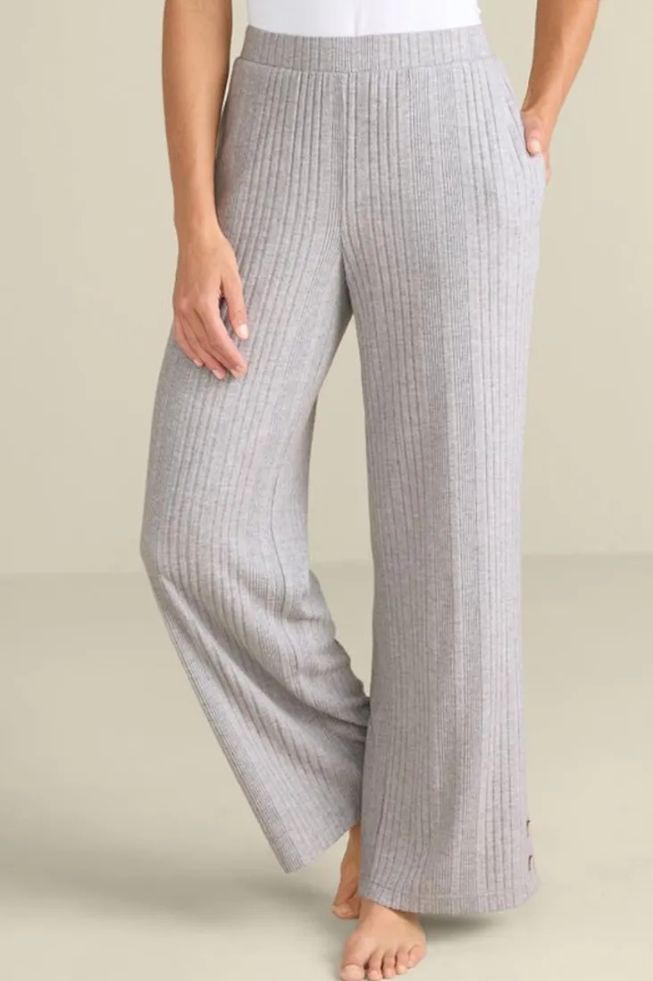 Outlet Soft Surroundings Loungy Lover Pants HeatherGrey