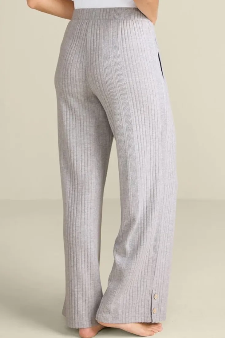 loungy_lover_pants_3.webp Outlet Soft Surroundings Loungy Lover Pants HeatherGrey