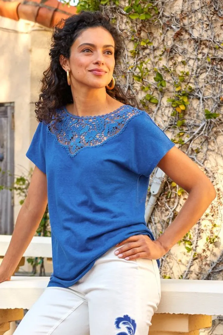 luella_linen_blend_lace_tee_5.webp Best Soft Surroundings Luella Linen Blend Lace Tee Sapphire
