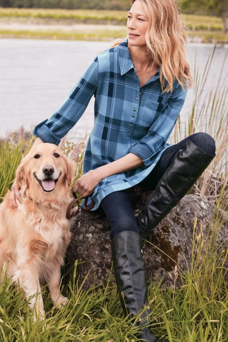 mad_about_plaid_top_22.webp Shop Soft Surroundings Mad About Plaid Top