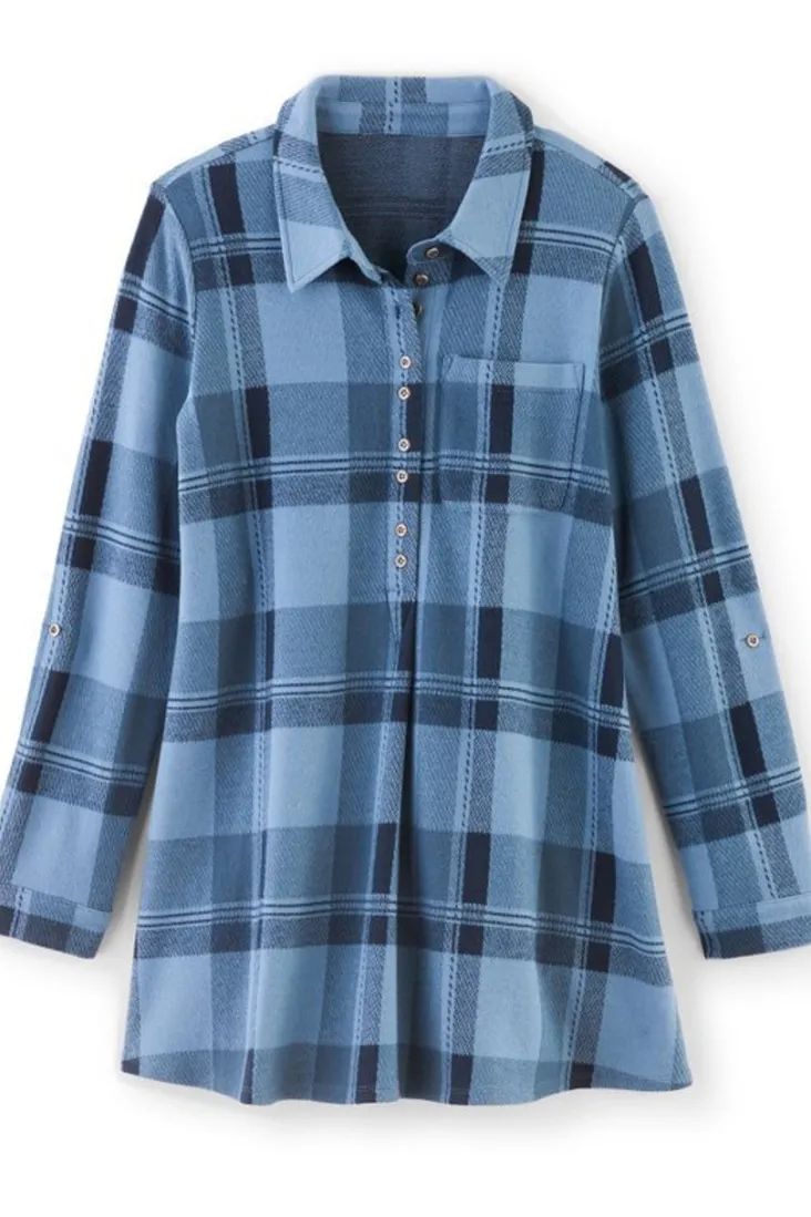 mad_about_plaid_top_23.webp Shop Soft Surroundings Mad About Plaid Top