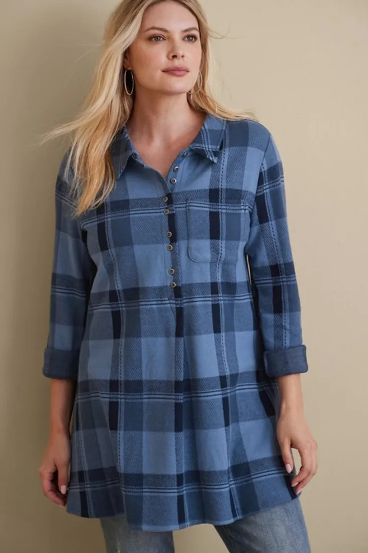 mad_about_plaid_top_24.webp Shop Soft Surroundings Mad About Plaid Top