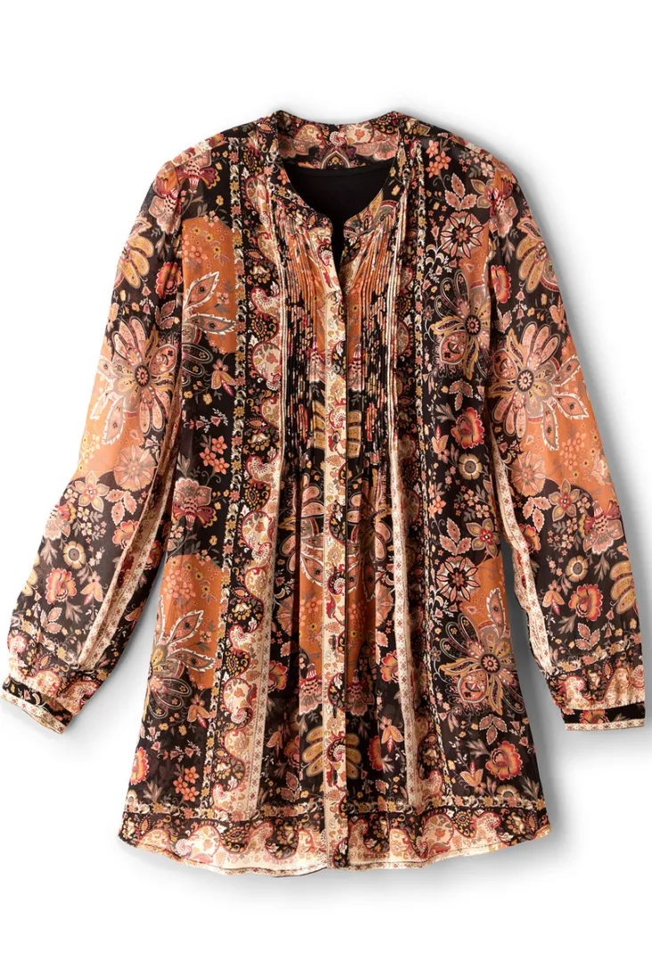 Discount Soft Surroundings Makara Tunic Top & Tank