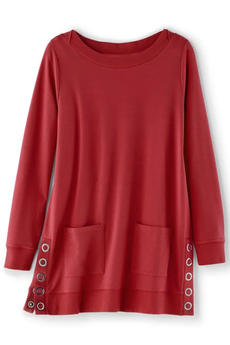 Cheap Soft Surroundings Make It Snappy Pullover