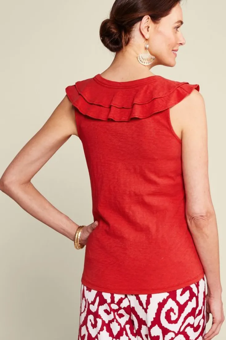 marybeth_ruffle_tank_9.webp Shop Soft Surroundings Marybeth Ruffle Tank AmericanBeauty