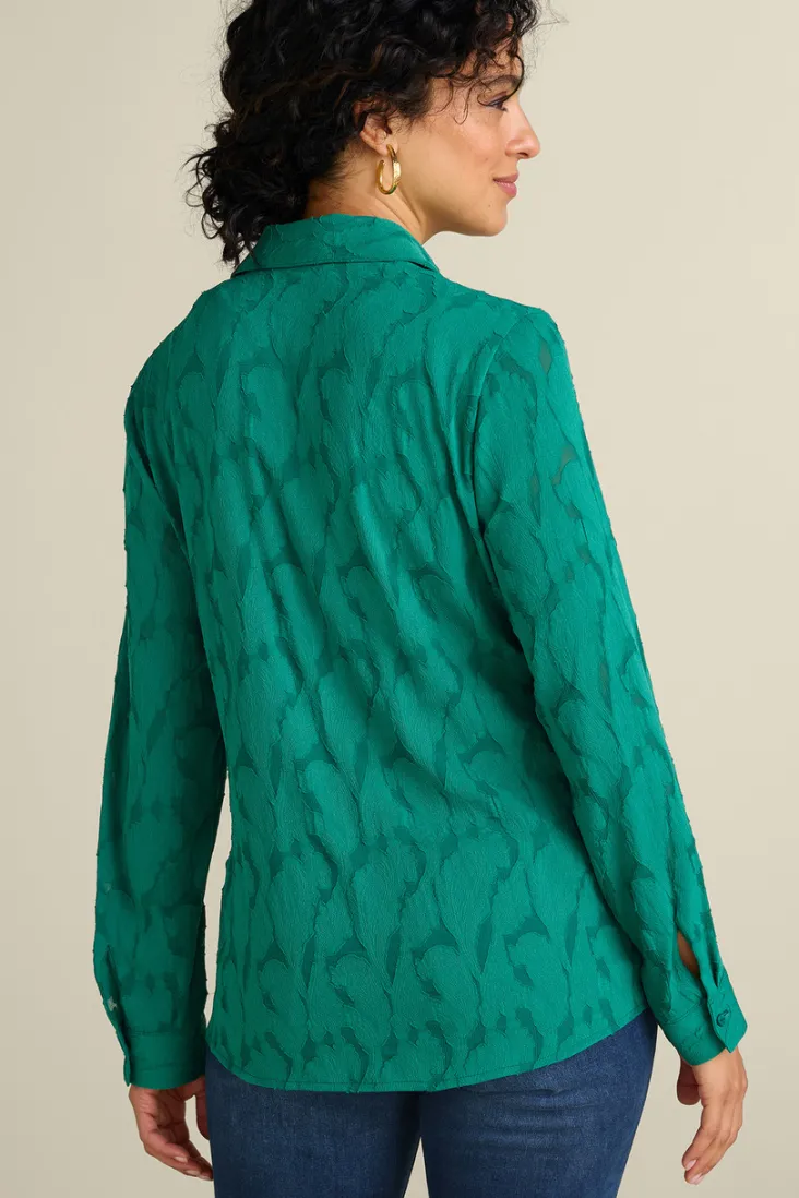 matine_jacquard_tunic_amp_cami_3.webp Clearance Soft Surroundings Matine Jacquard Tunic & Cami Evergreen